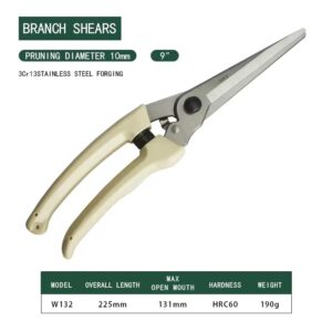 HAND PRUNER STRAIGHT 4" WSS